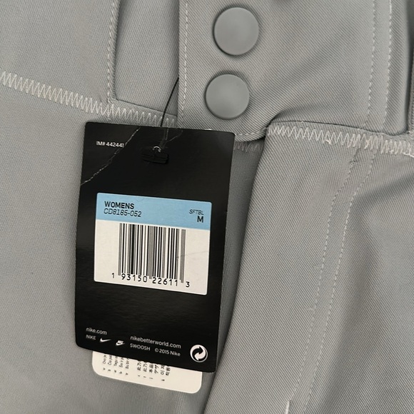 Nike Gray Softball Sports Pants NWT - Picture 3 of 7